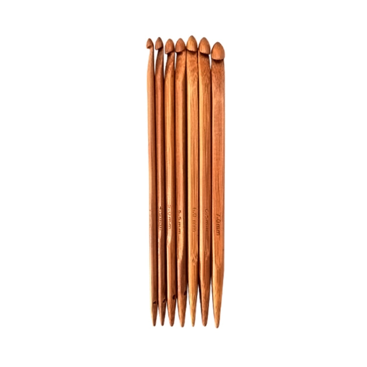 Bamboo Handle Sweater Extra Thick Crochet Knitting Material Tools — 4 PCS