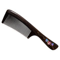 Clover Long Handle Sandalwood Comb Classical Craft Comb, Package: