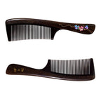 Clover Long Handle Sandalwood Comb Classical Craft Comb, Package: — Gift Box