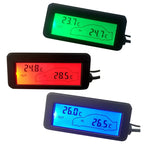 Car Inside and Outside Backlit Mini Digital Thermometer