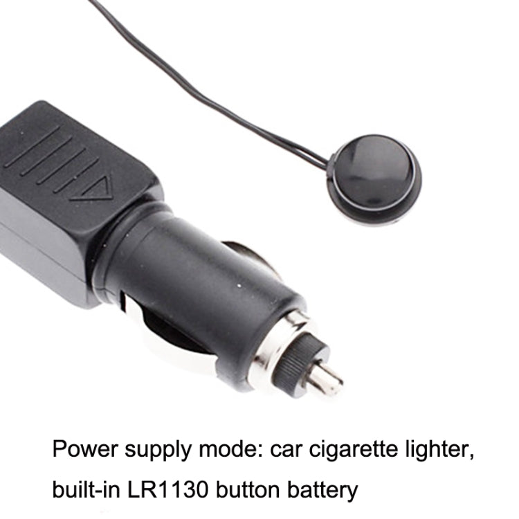 Car Inside and Outside Backlit Mini Digital Thermometer