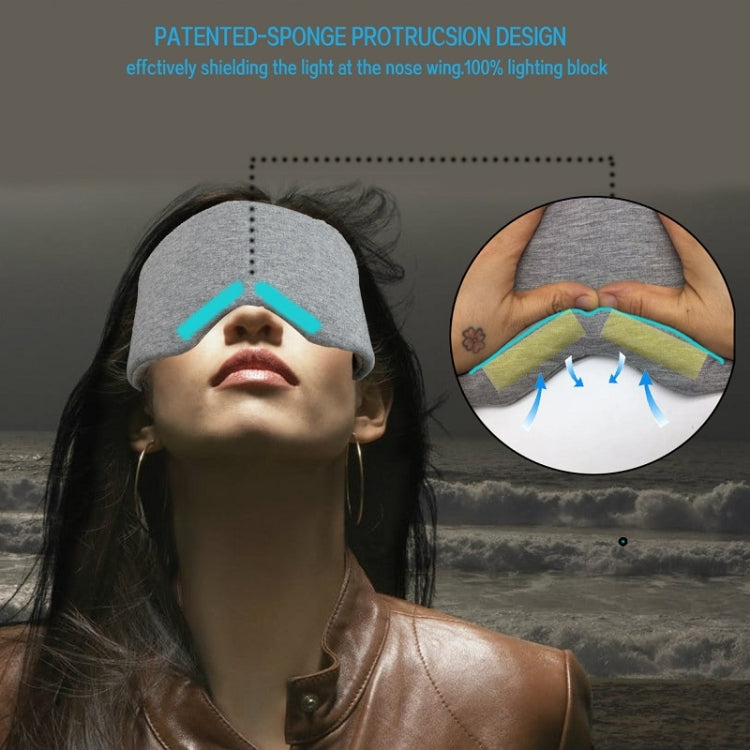 Oversized Cotton Breathable Blackout Sleep Eye Mask — view 6
