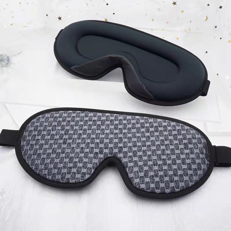 Three-Dimensional Breathable Hollow Sleep Shading Eye Mask — Champagne Color