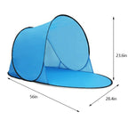 Single Leisure Sunscreen Tent Wire Tent Beach Tent — view 8