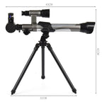 Objective Lens Science and Education Telescope Toys, 20-40 X