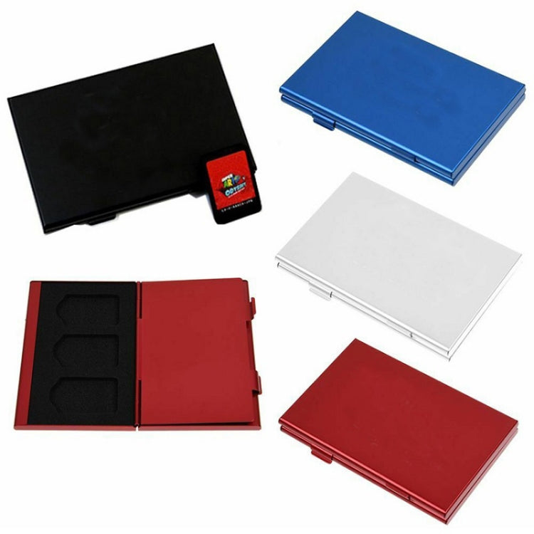 Game Card Storage Aluminum Alloy Organizer Pack For Nintendo Switch