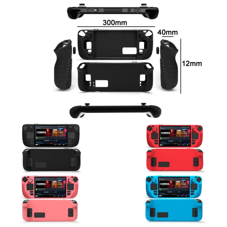 All-Inclusive Silicone Cover With Button Cap For Steam Deck