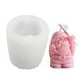 DIY Christmas Candle Aromatherapy Gypsum Silicone Mold, Shape: