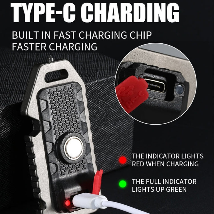 E-SMARTER W5135 Mini Keychain Strong Light Portable Flashlight