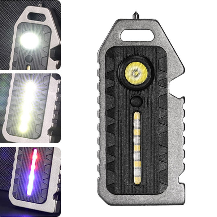 E-SMARTER W5136 Mini Keychain Strong Light Portable Flashlight — W5136 Black