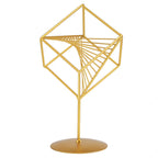 Shape Wrought Iron Ornaments, BJ303 3D Geometric