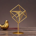 Shape Wrought Iron Ornaments, BJ303 3D Geometric — BJ303 3D Geometric