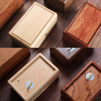 Wooden Jewelry Storage Music Box with Photo Frame Function, Spec: — view 14