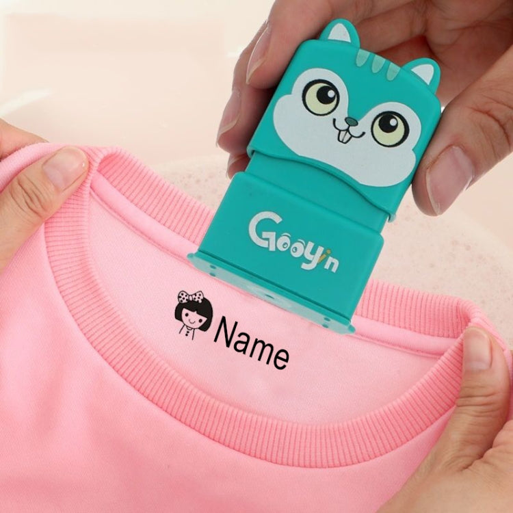 Clothing Seal For Children Kindergarten Student Name Photosensitive Seal