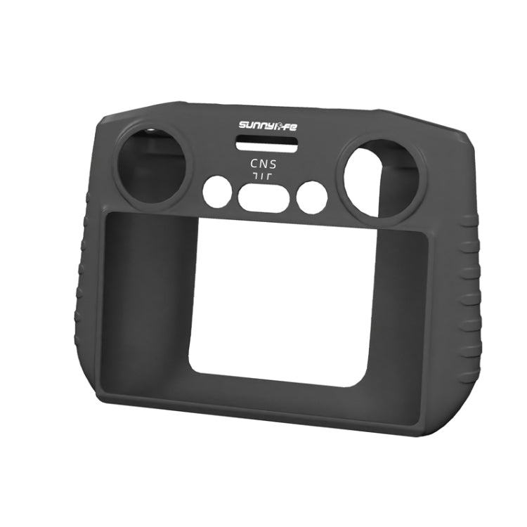 Sunnylife For DJI RC Remote Control Silicone Protective Case, Style: With Hood (Gray), For DJI RC With Hood (Black), For DJI RC With Hood (Gray)