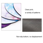 5 PCS Round Rubber Planet Mouse Pad