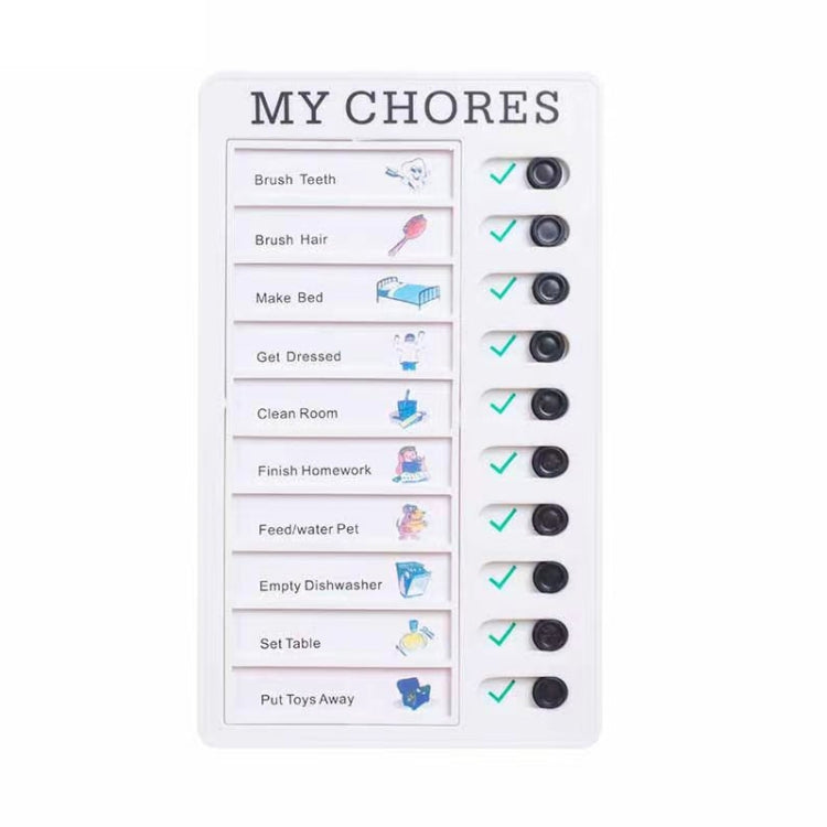 Wall Hanging Checklist Memo Boards Adjustable Checklist Board, Style: Blank Paper Card
