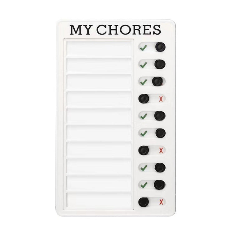 Wall Hanging Checklist Memo Boards Adjustable Checklist Board, Style: Blank Paper Card — Without Logo