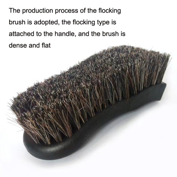JY-26589412 Car Interior Dusting Oiling Polishing Cleaning Horsehair Brush