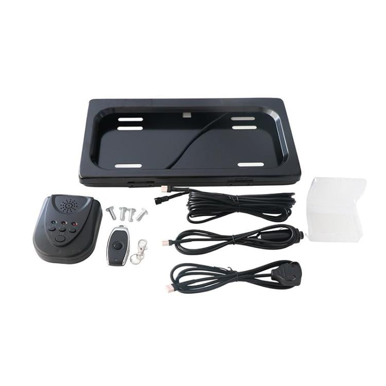 US Standard Rolling Shutter Car License Plate Frame License Plate Bracket