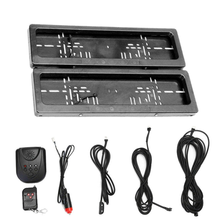 Electric License Plate Roller Shutter Protective Cover, European Standard