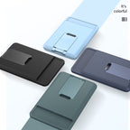 CY133H Silicone Magnetic Phone Holder with Card Holder Function — Magnetic(Green)