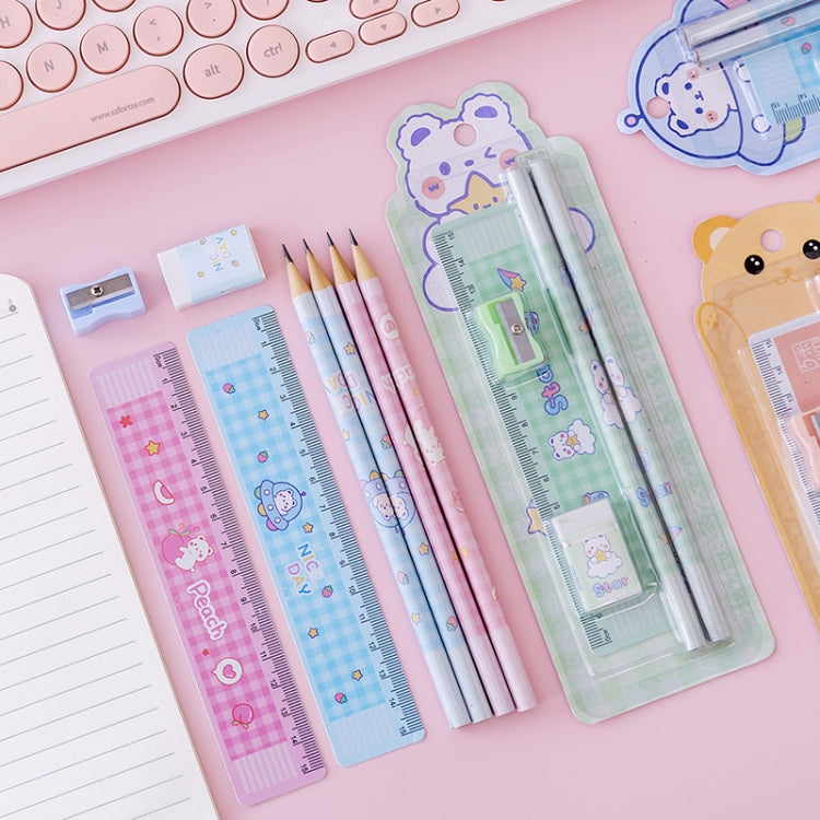 10 Sets Primary School Students Pencil Stationery School Supplies Set