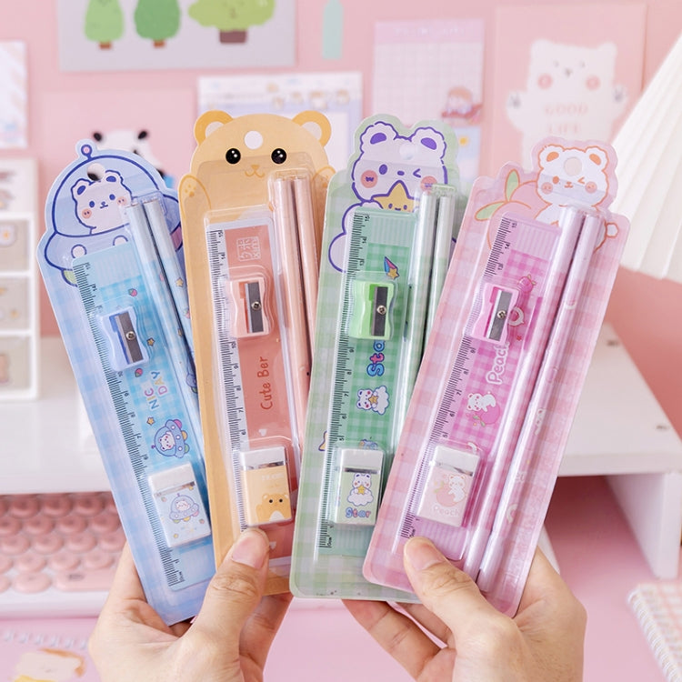 10 Sets Primary School Students Pencil Stationery School Supplies Set