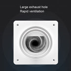 A100 Bathroom Check Valve Exhaust Pipe Ventilation Check Valve — view 3