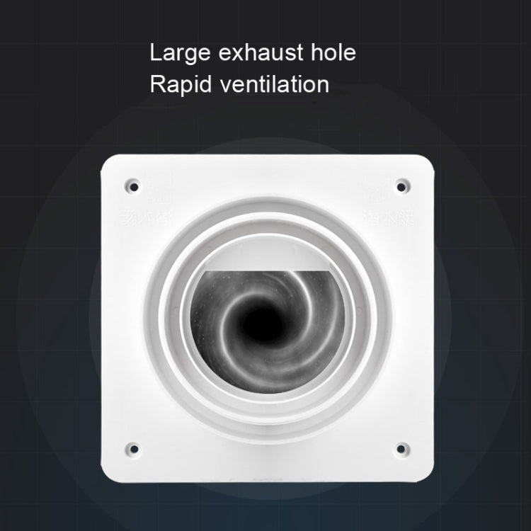 A100 Bathroom Check Valve Exhaust Pipe Ventilation Check Valve — view 3