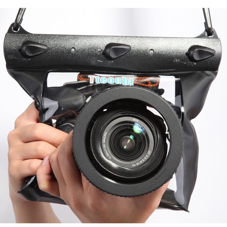 Tteoobl 20m Underwater Diving Camera Housing Case Pouch Camera Waterproof Dry Bag