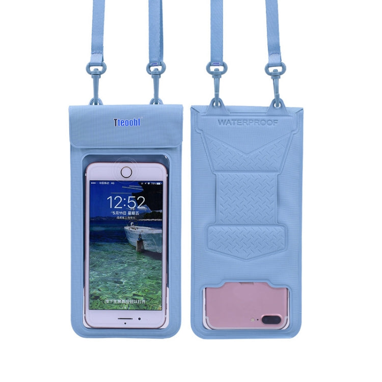 Tteoobl 30m Underwater Mobile Phone Waterproof Bag — Blue