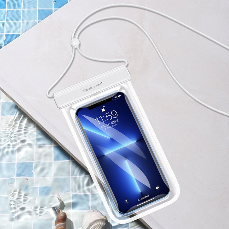 Swimming Diving Transparent TPU Dustproof and Waterproof Mobile Phone Bag