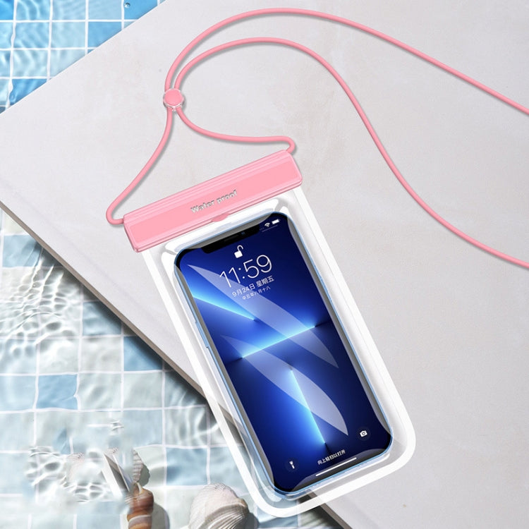 Swimming Diving Transparent TPU Dustproof and Waterproof Mobile Phone Bag