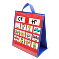 Children Educational Early Education Foldable Desktop Teaching Pocket Chart