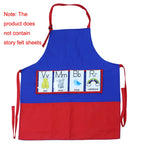Felt Cloth Picture Book DIY Story Teaching Apron