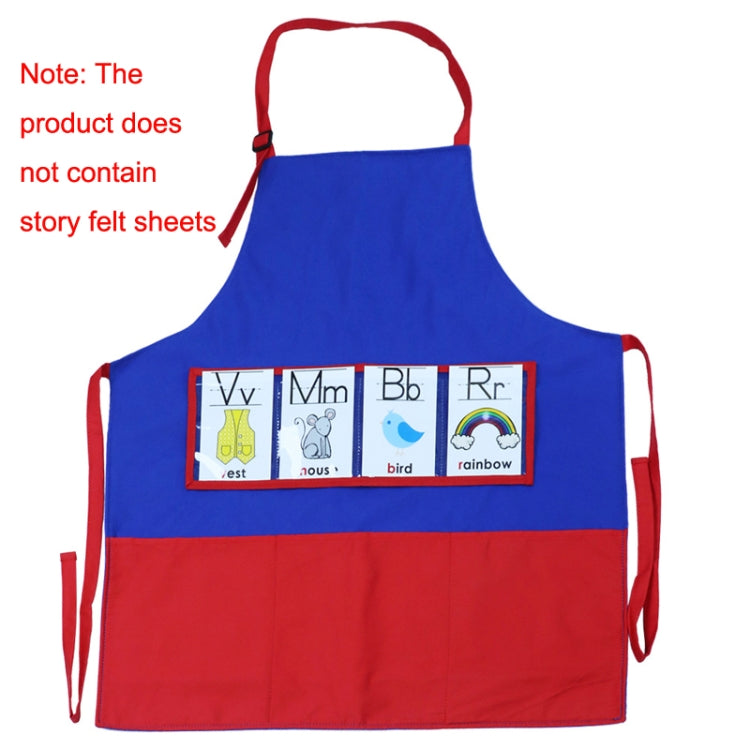 Felt Cloth Picture Book DIY Story Teaching Apron
