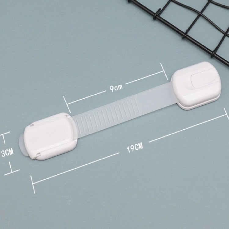 Slide Adjust Baby Safety Lock Refrigerator Drawer Lock — view 3