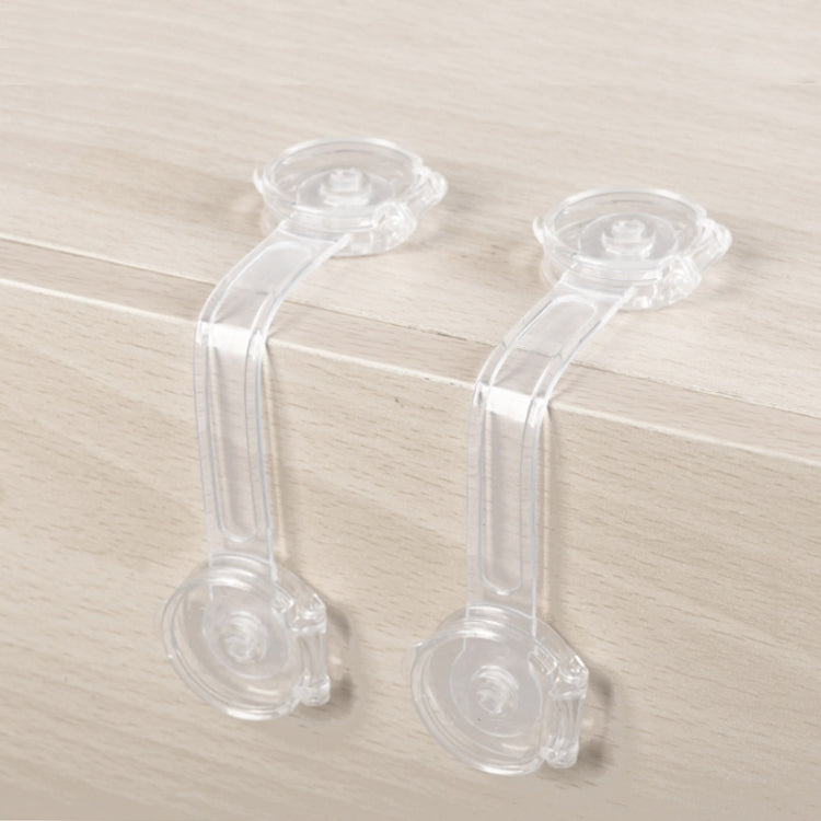 Children Drawer Anti-opening Cabinet Door Refrigerator Safety Lock — Pair Lock 5 PCS/Pack