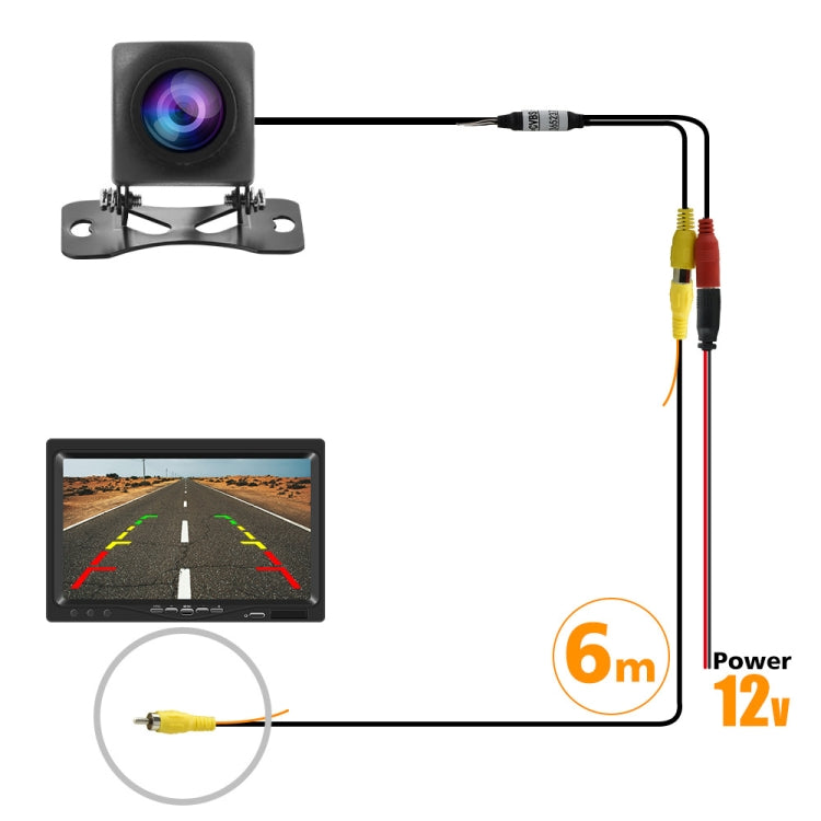 A17S AHD HD Night Vision Car CVBS Conversion After Viewing Camera