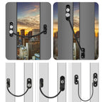 Children High-rise Anti-fall Safety Lock Window Push Limiter, Color: — view 14