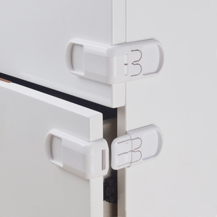 3 PCS Drawer Cabinet Door Child Safety Right Angle Lock — view 10