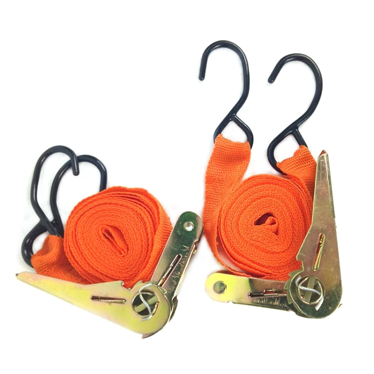 4PCS 15 Inch Tensioner Ratchet Strap Car Ratchet Thread Tensioner
