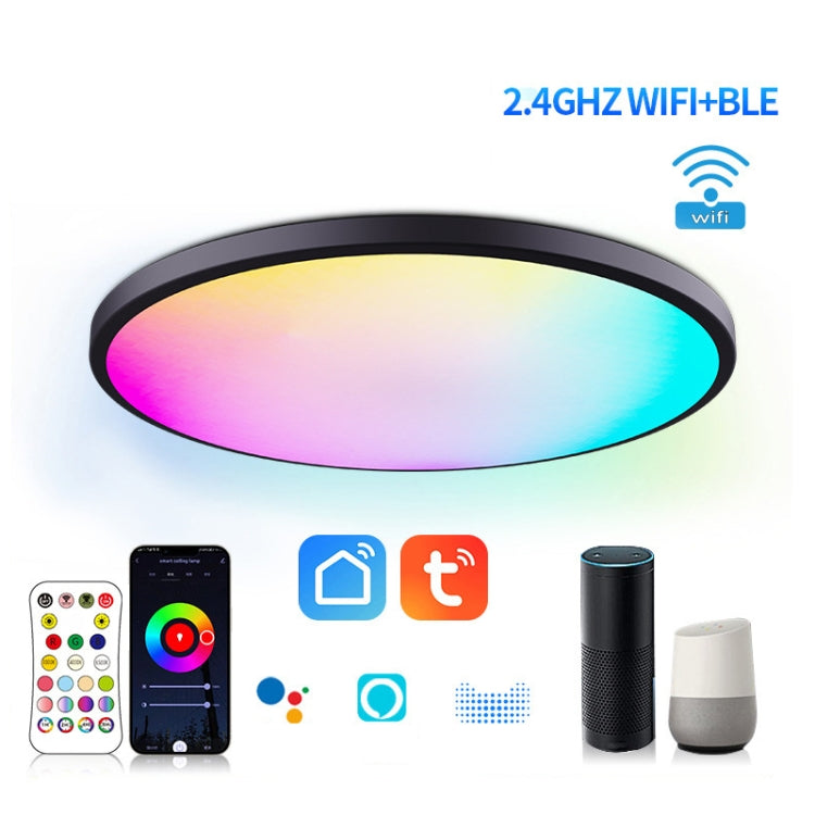 RGBCW Smart Graffiti App Voice Ceiling Light, Voltage: — view 6