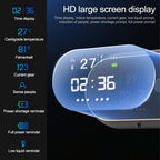 W2 Wall-mounted USB Charging Automatic Foam Soap Dispenser With Time Temperature Display — view 5