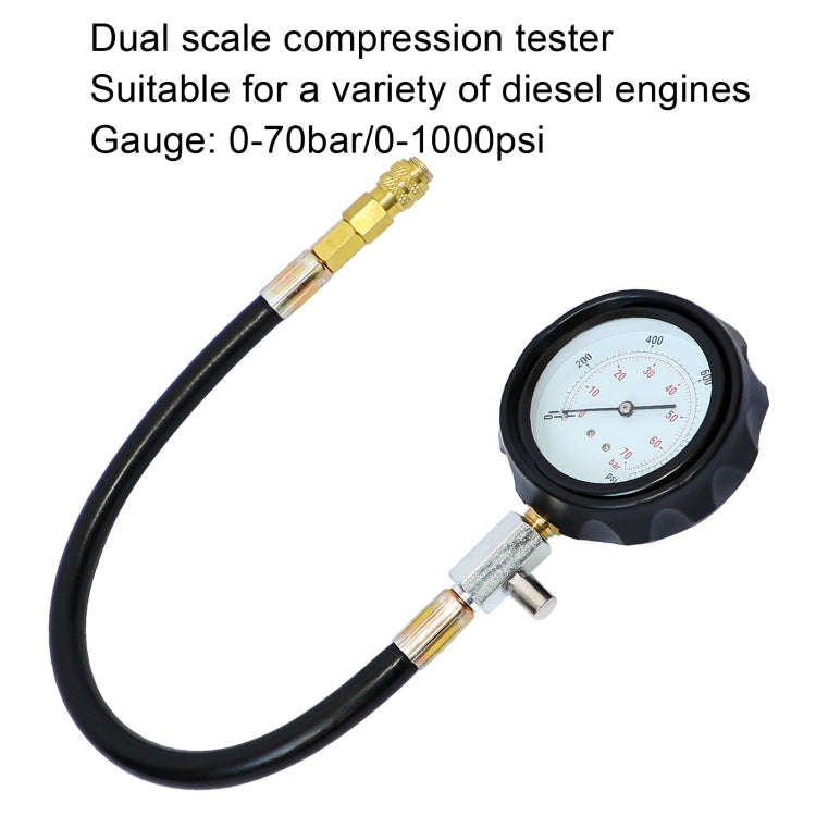 TU-15B Diesel Cylinder Pressure Meter Cylinder Pressure Detection Tool, 18 PCS / Set