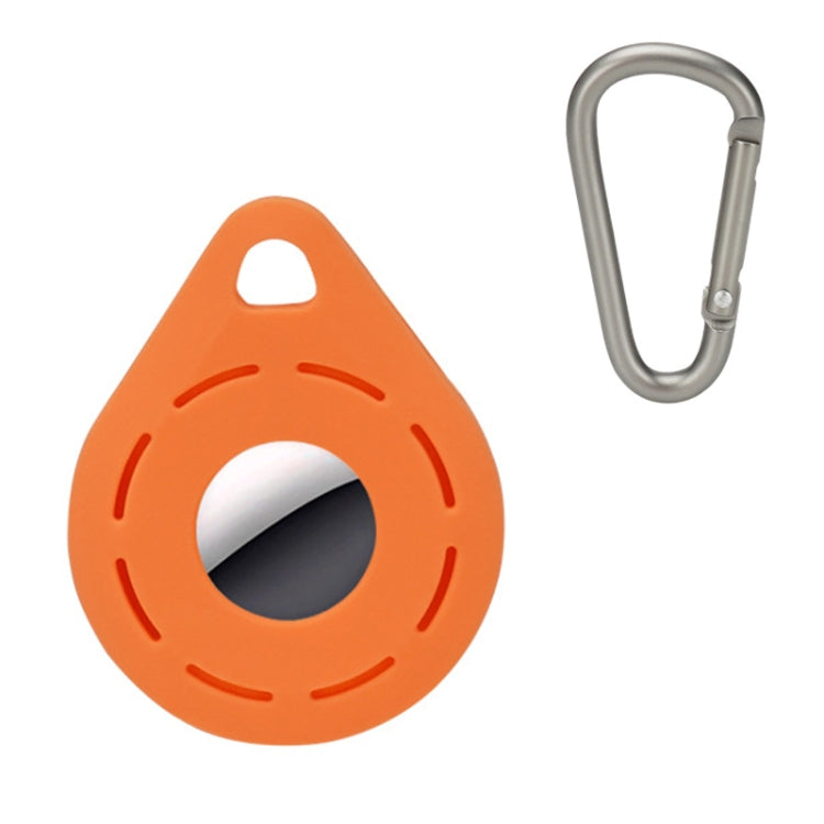 Location Tracker Anti-Lost Silicone Protective Cover For AirTag 2nd Gen / AirTag 1st Gen — Orange