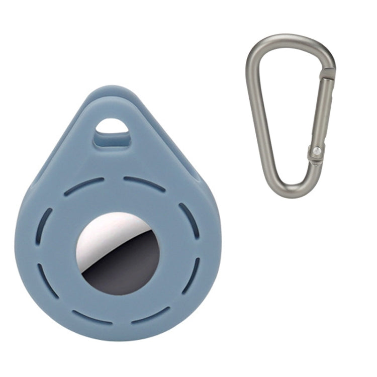 Location Tracker Anti-Lost Silicone Protective Cover For AirTag 2nd Gen / AirTag 1st Gen — Denim Blue