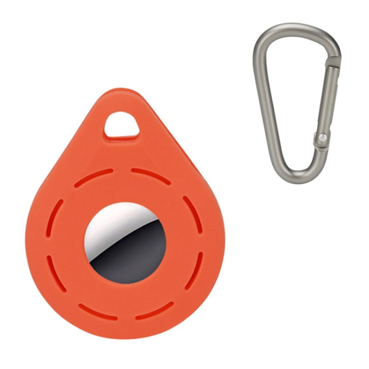 Location Tracker Anti-Lost Silicone Protective Cover For AirTag 2nd Gen / AirTag 1st Gen — Coral Color