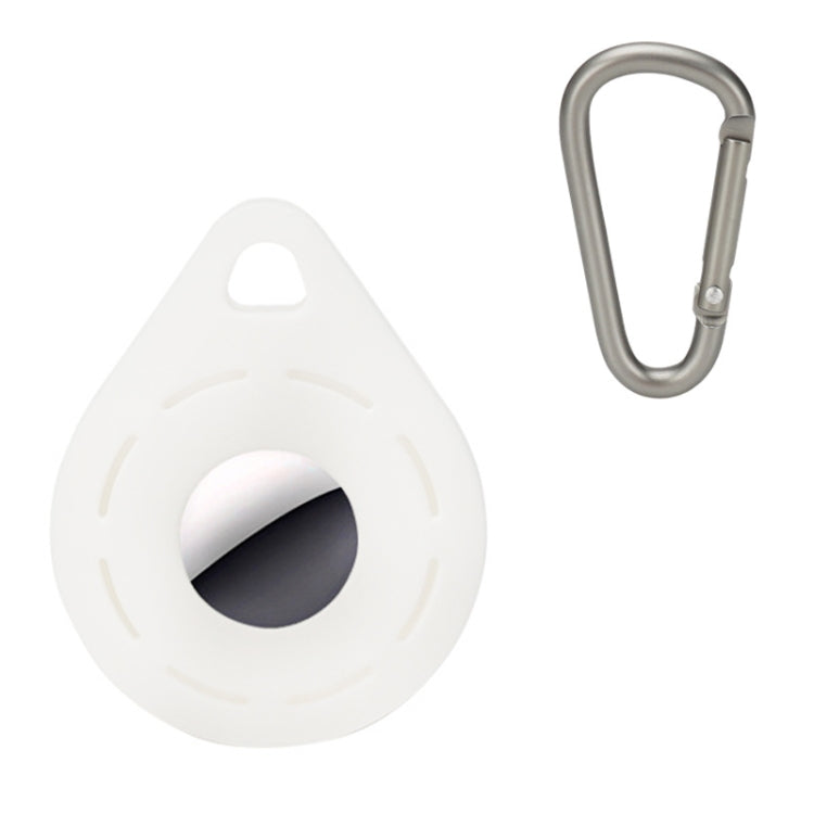 Location Tracker Anti-Lost Silicone Protective Cover For AirTag 2nd Gen / AirTag 1st Gen — Transparent